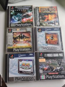 Videojuegos y consolas: lote de 6 juegos de PlayStation 1
